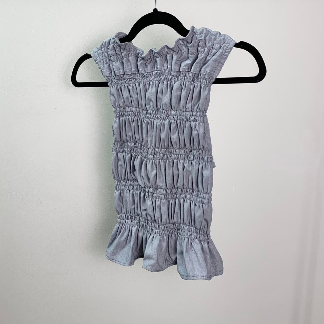 Striped Ruched Tank Top