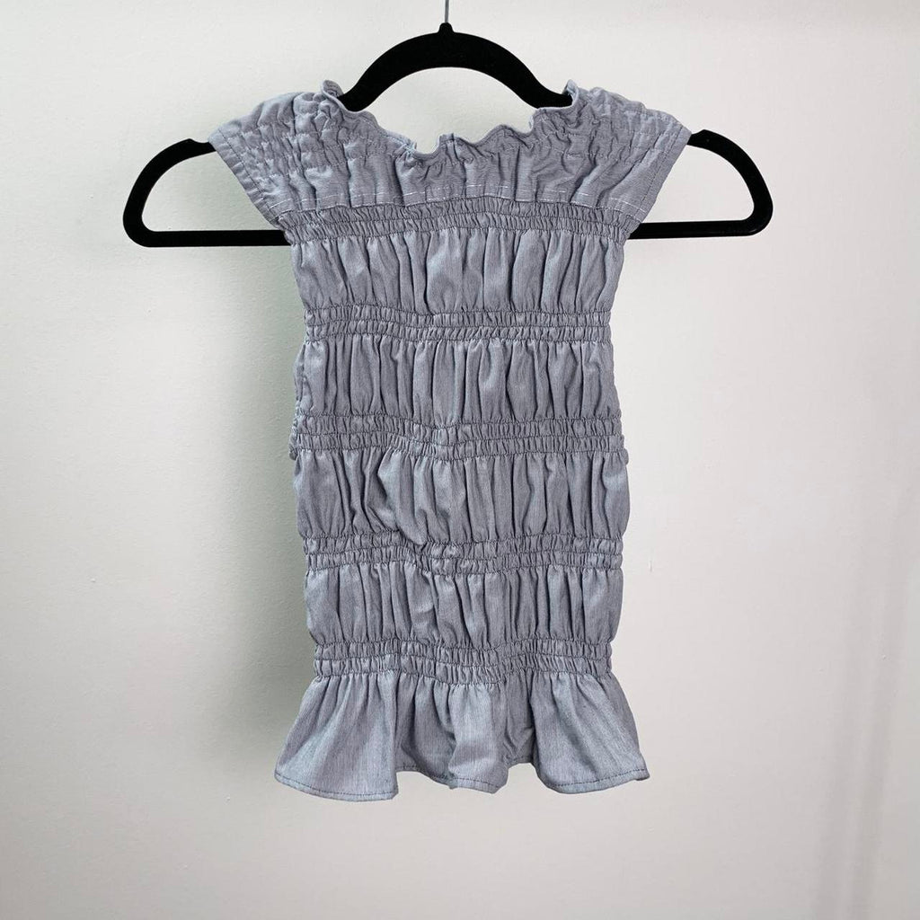 Striped Ruched Tank Top