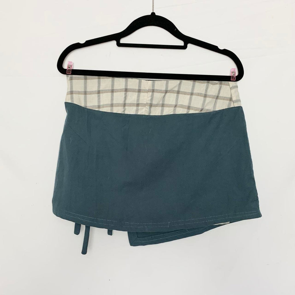 Wrap Mini Skirt