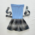 Plaid Mini Dress