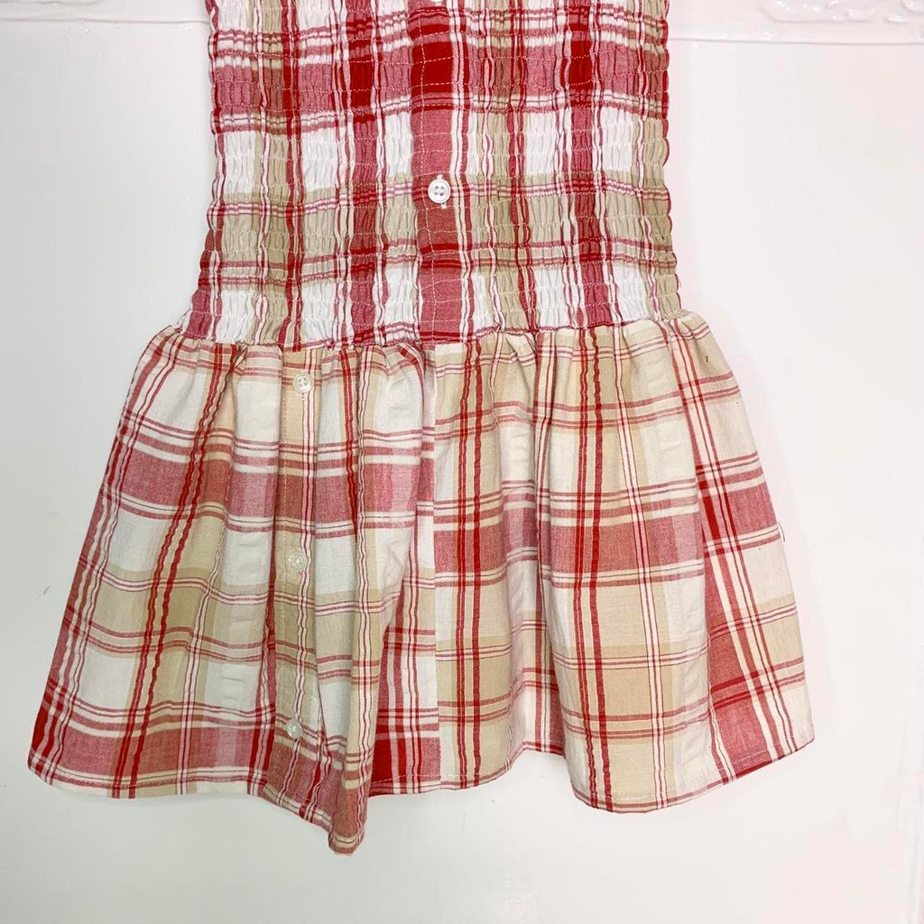 Plaid Mini Dress