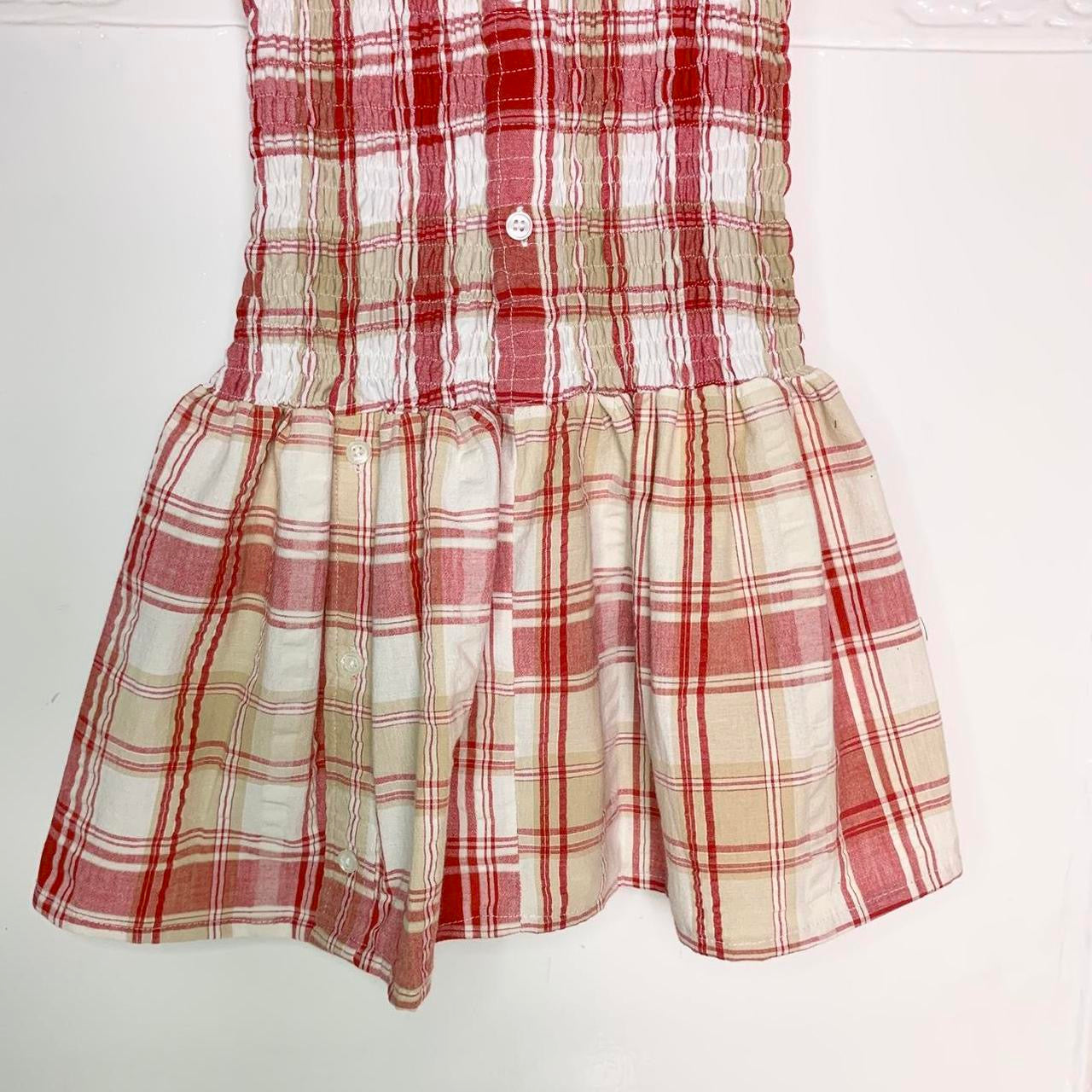 Plaid Mini Dress