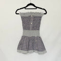 Plaid Mini Dress