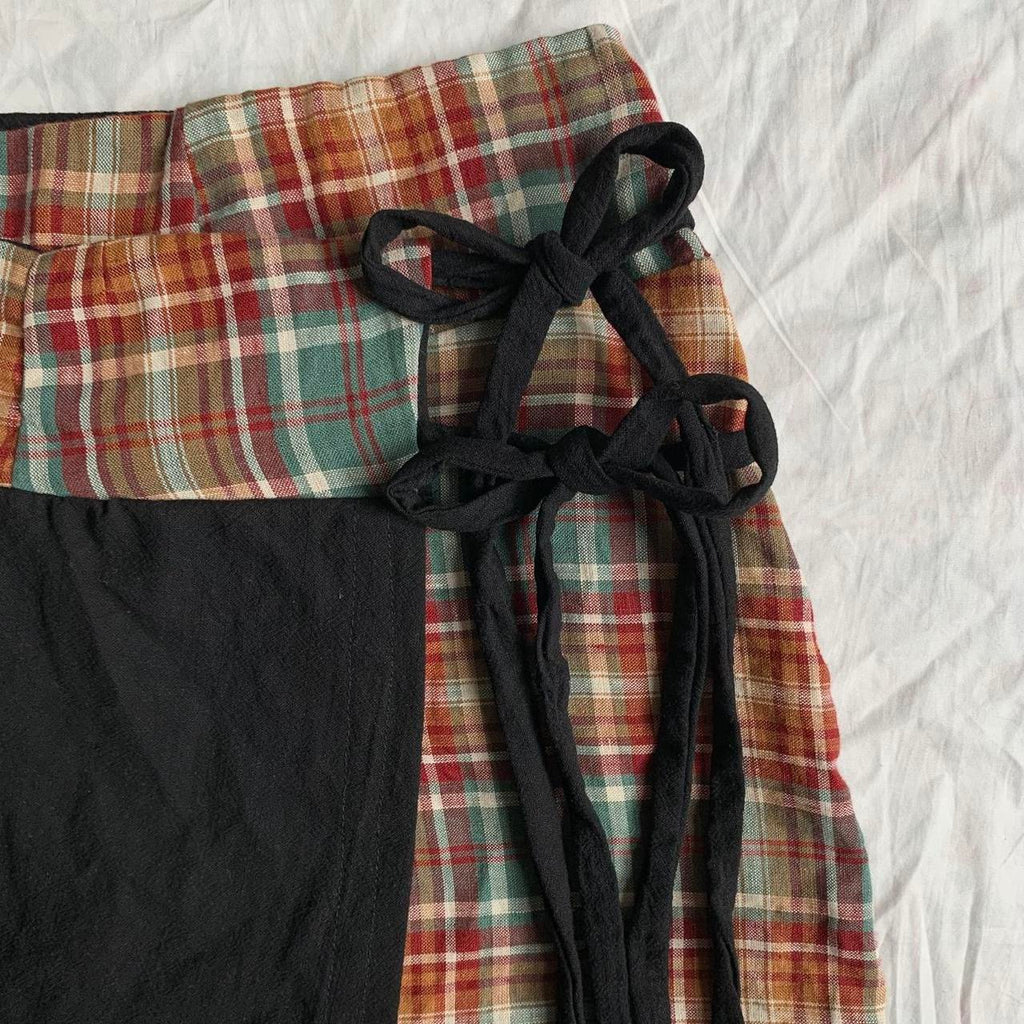 Wrap Mini Skirt