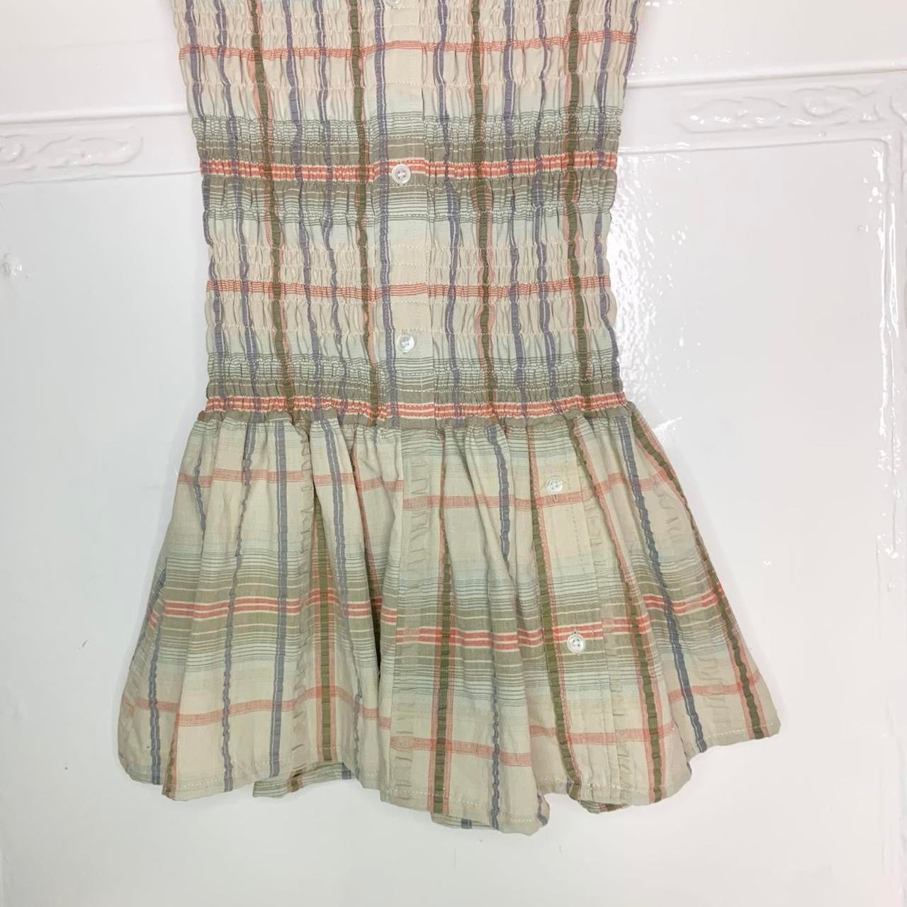 Plaid Mini Dress