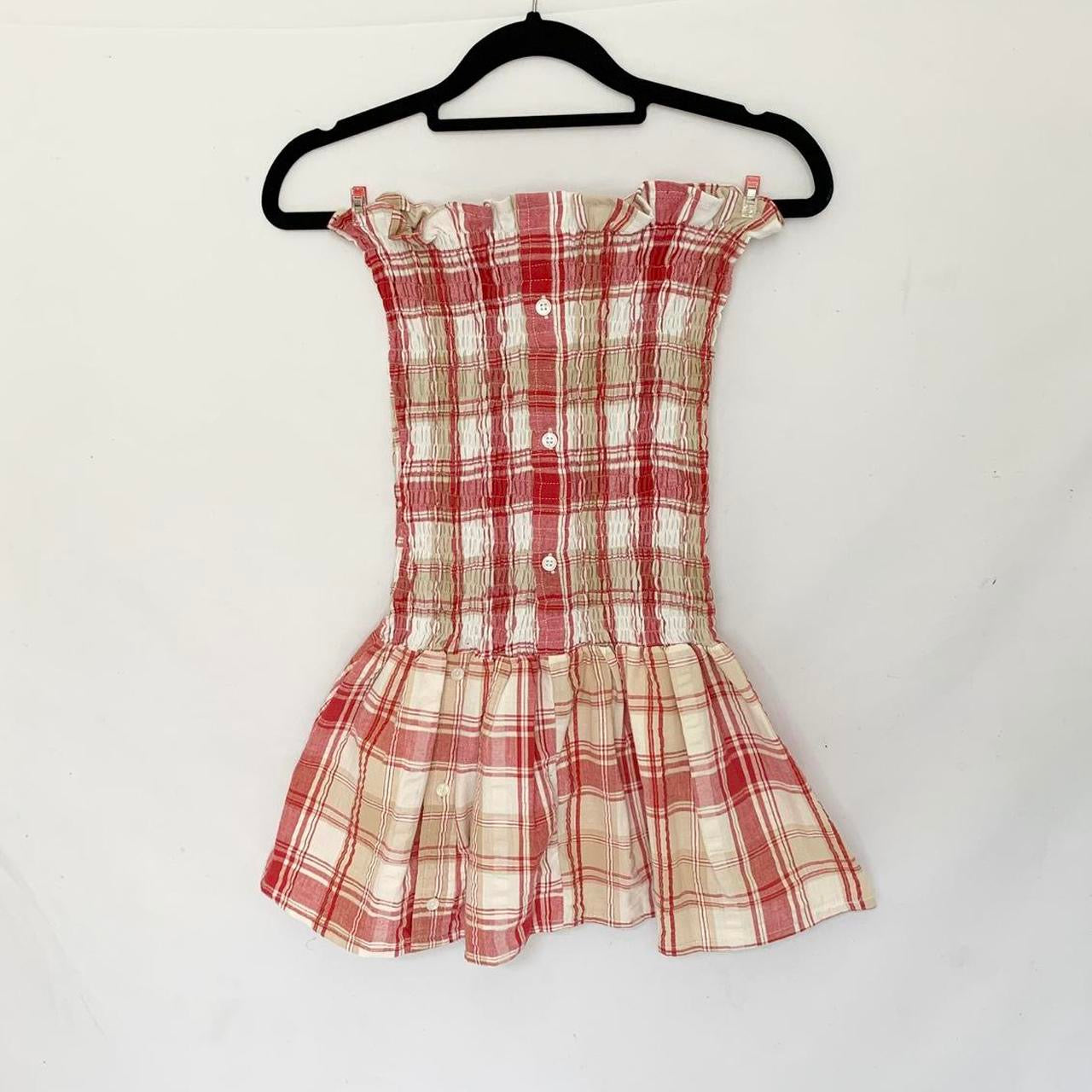 Plaid Mini Dress