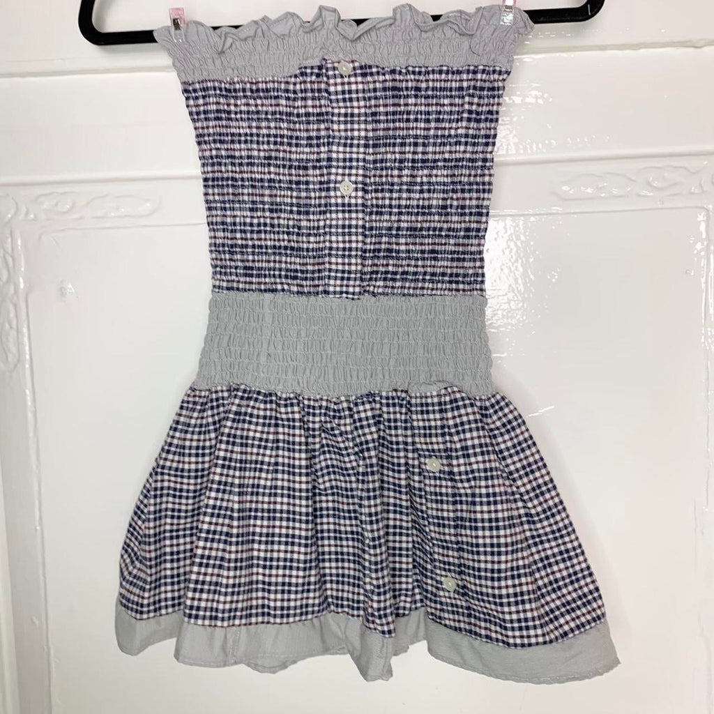 Plaid Mini Dress