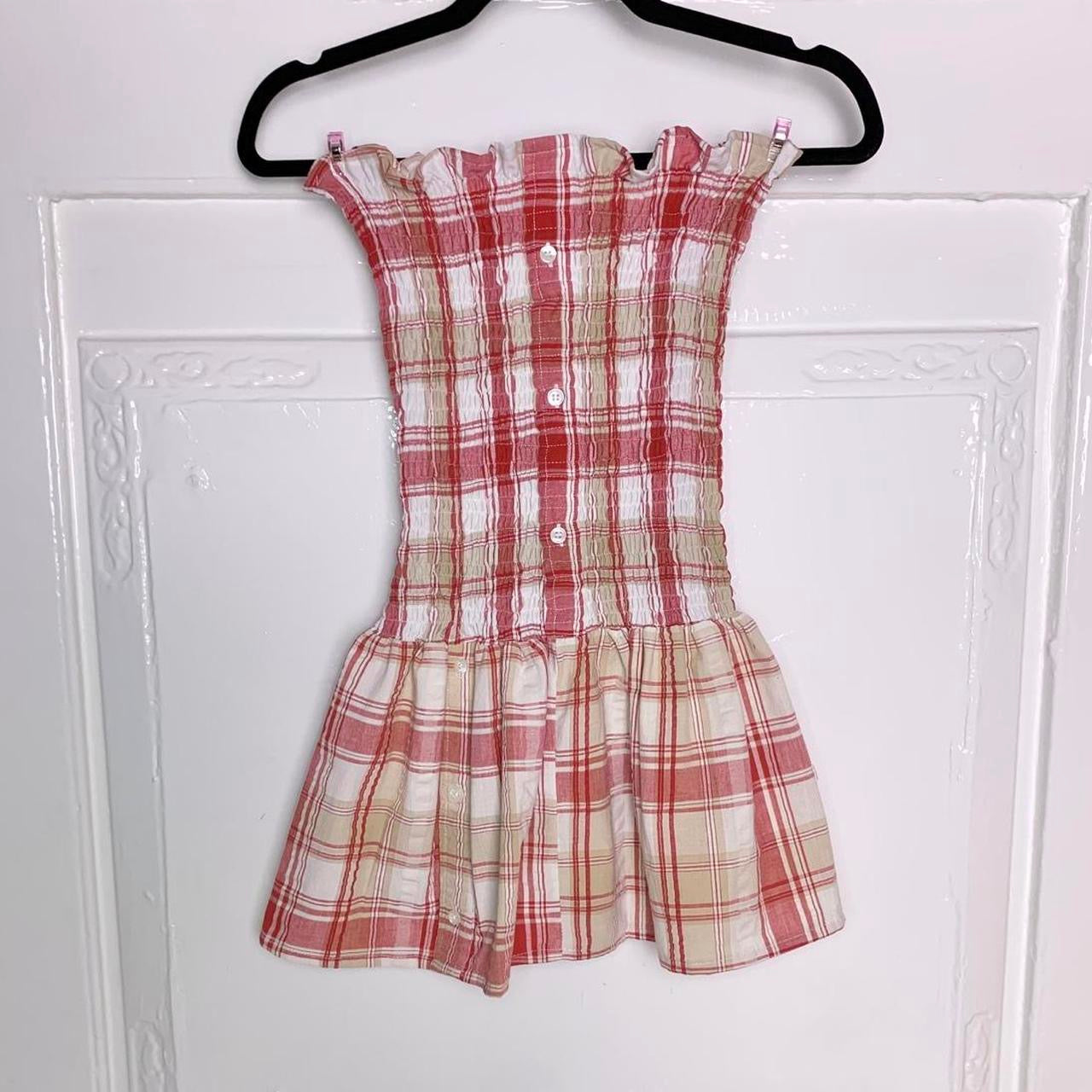 Plaid Mini Dress