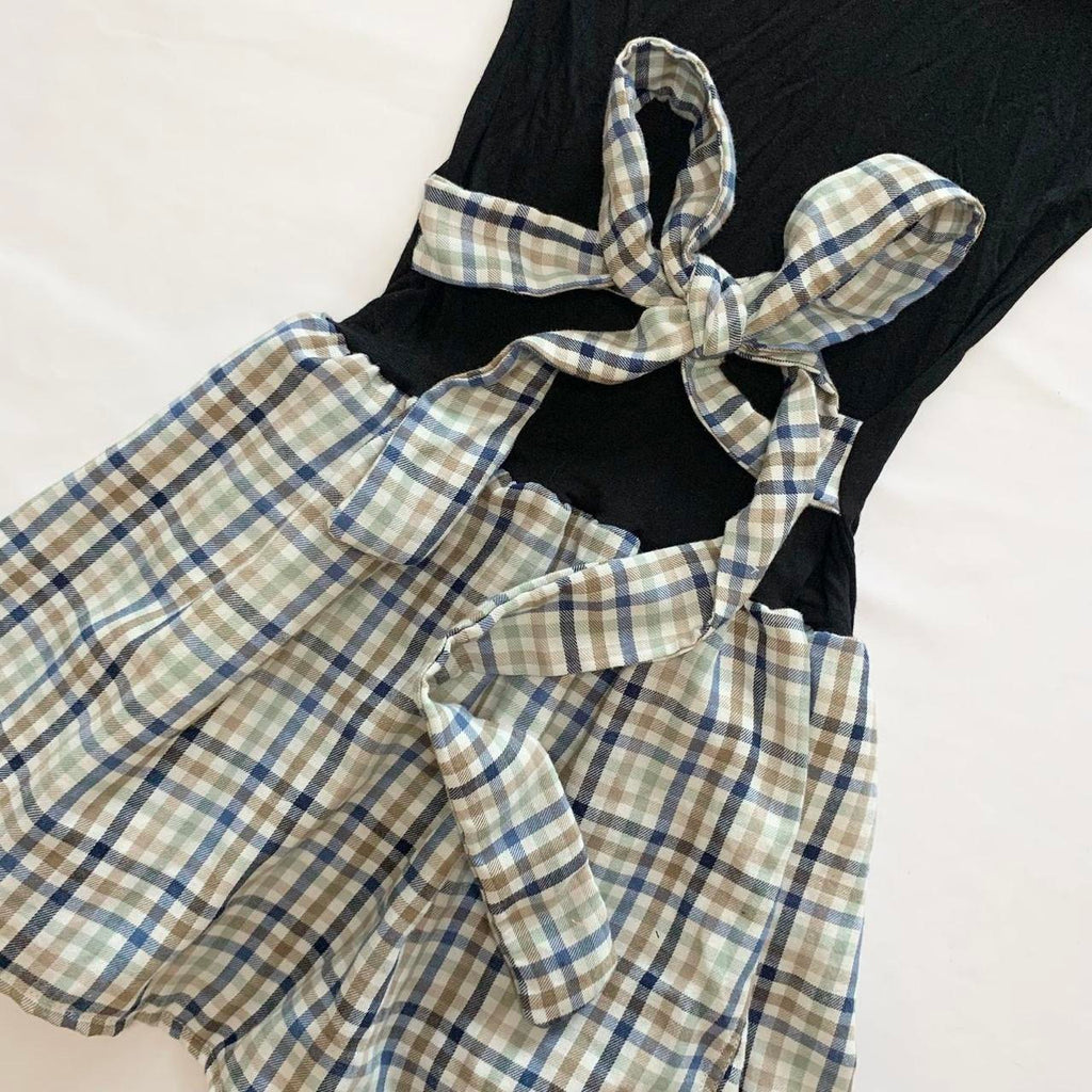 Checkered Mini Dress