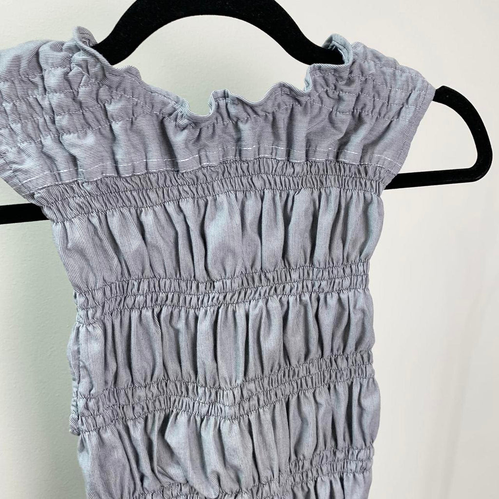 Striped Ruched Tank Top