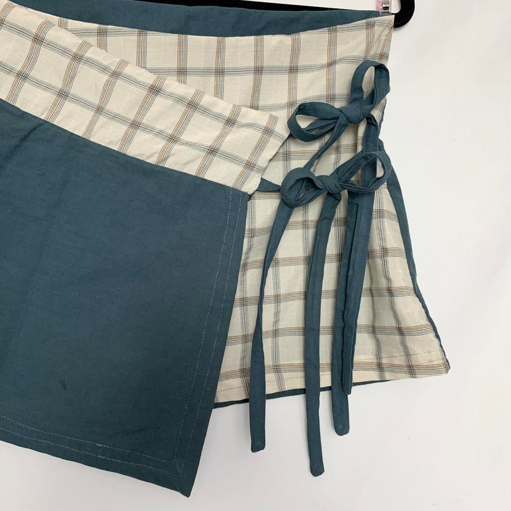 Wrap Mini Skirt