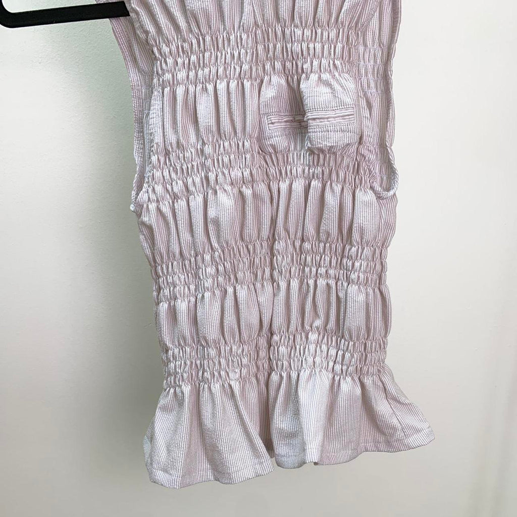 Striped Ruched Tank top