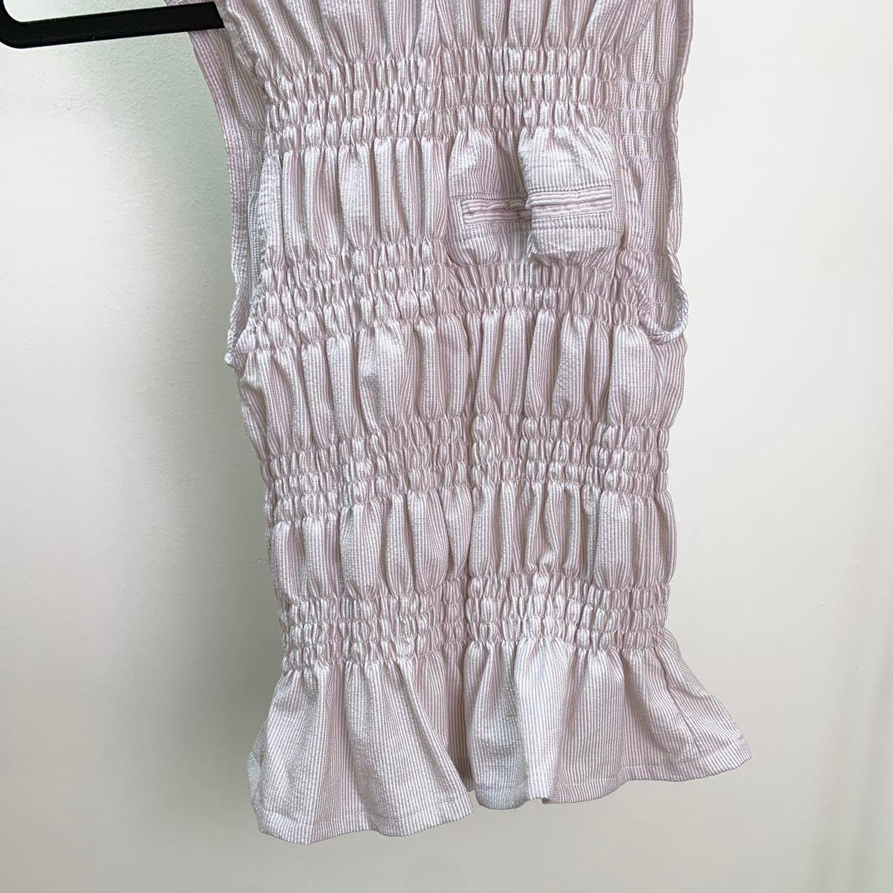 Striped Ruched Tank top