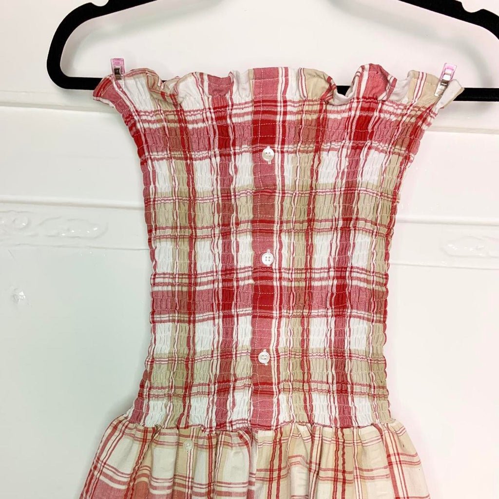 Plaid Mini Dress