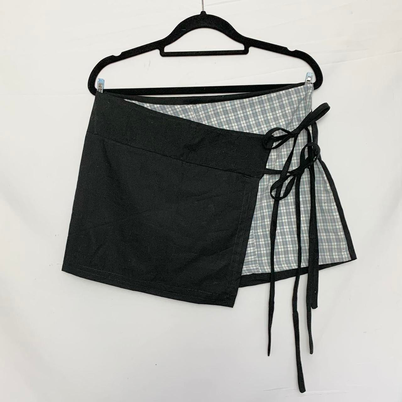 Wrap Mini Skirt