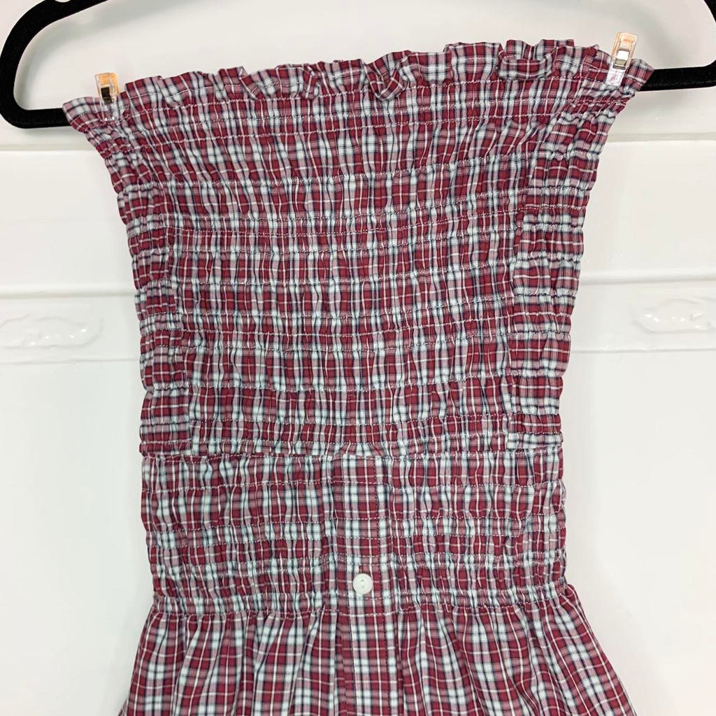 Plaid Mini Dress