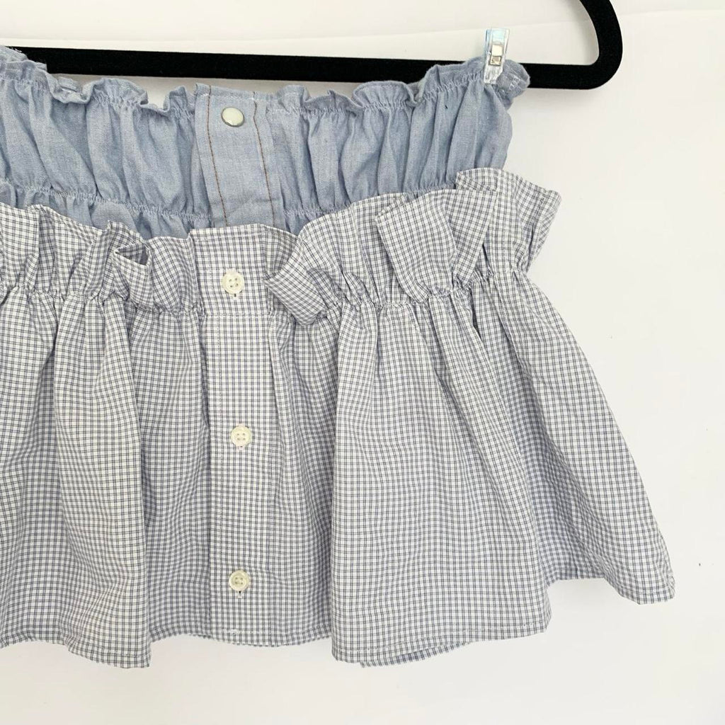 Checkered Mini Skirt