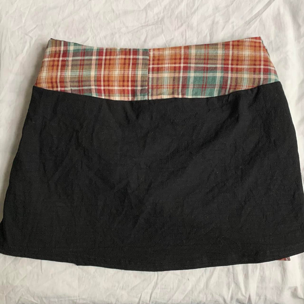 Wrap Mini Skirt