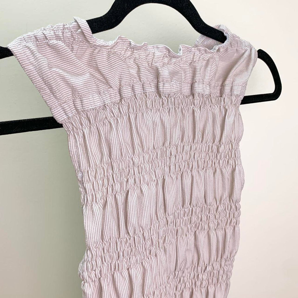 Striped Ruched Tank top