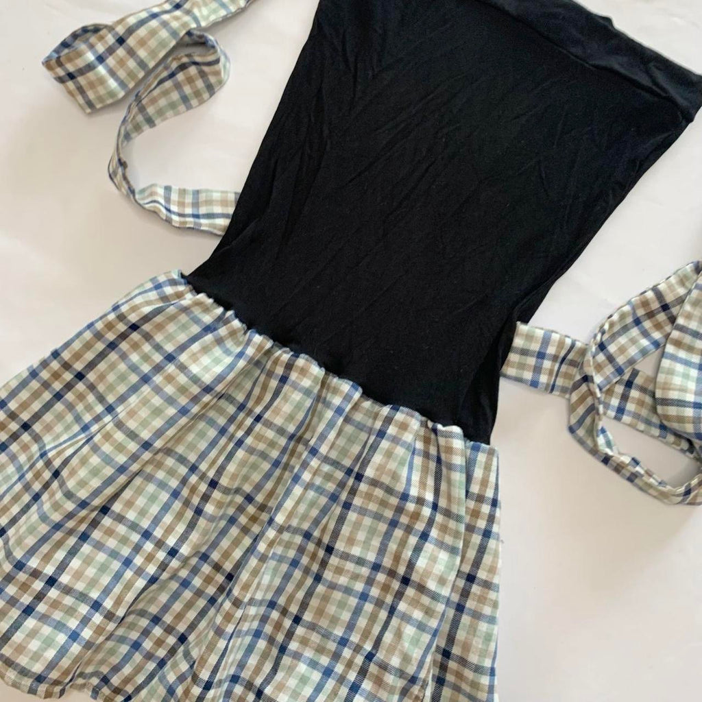 Checkered Mini Dress