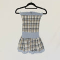 Plaid Mini Dress