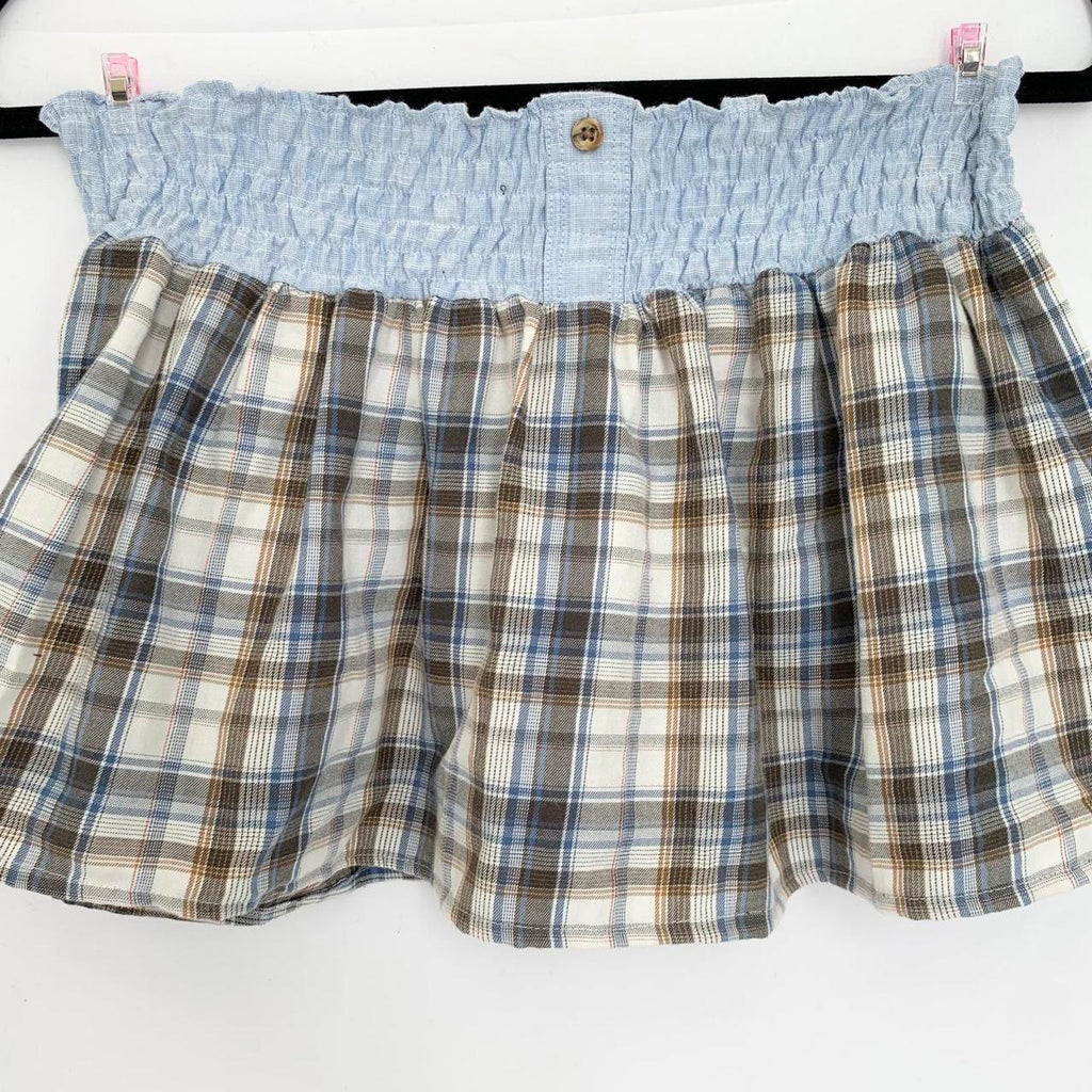 Plaid Mini Skirt