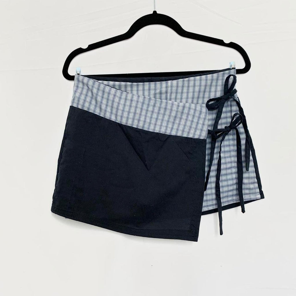 Wrap Mini Skirt