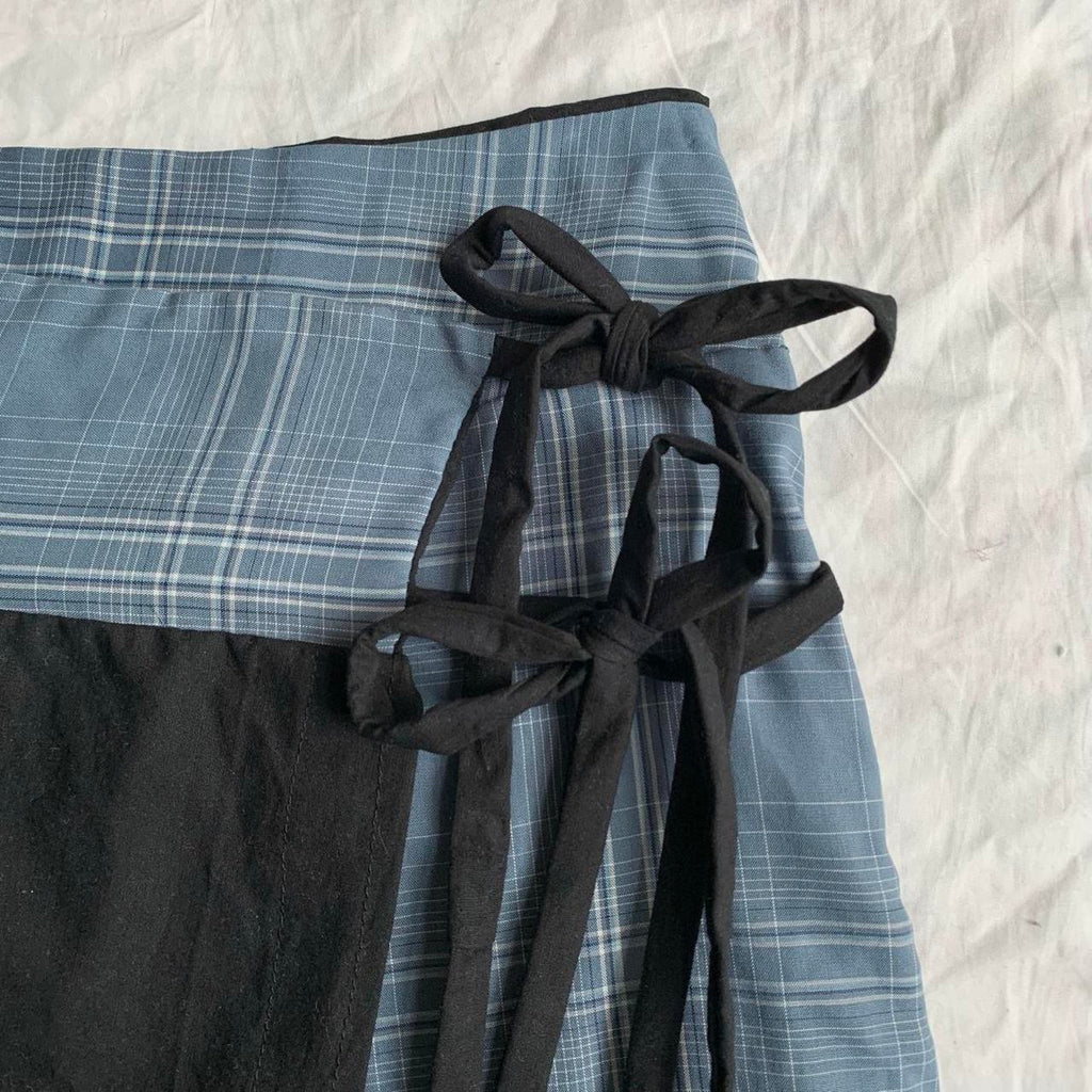 Wrap Mini Skirt