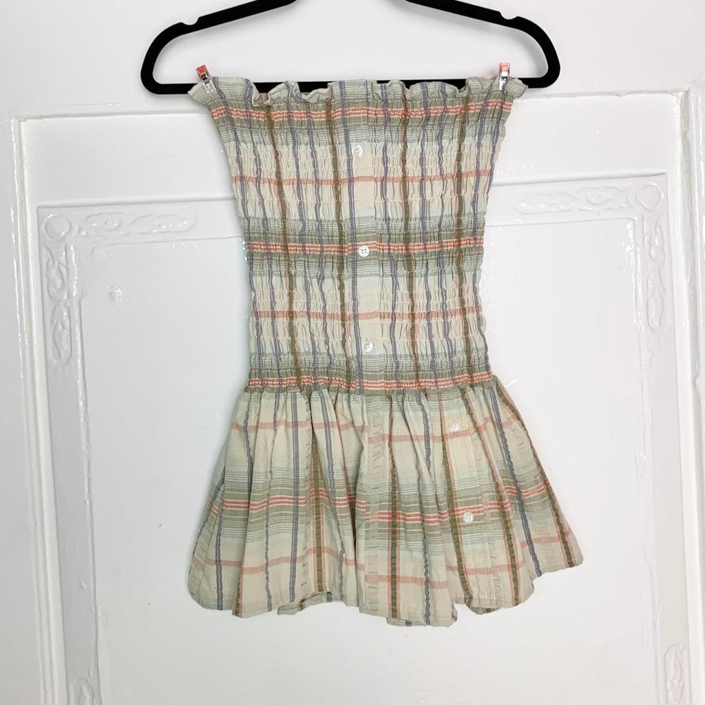 Plaid Mini Dress