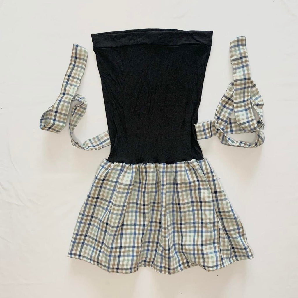Checkered Mini Dress