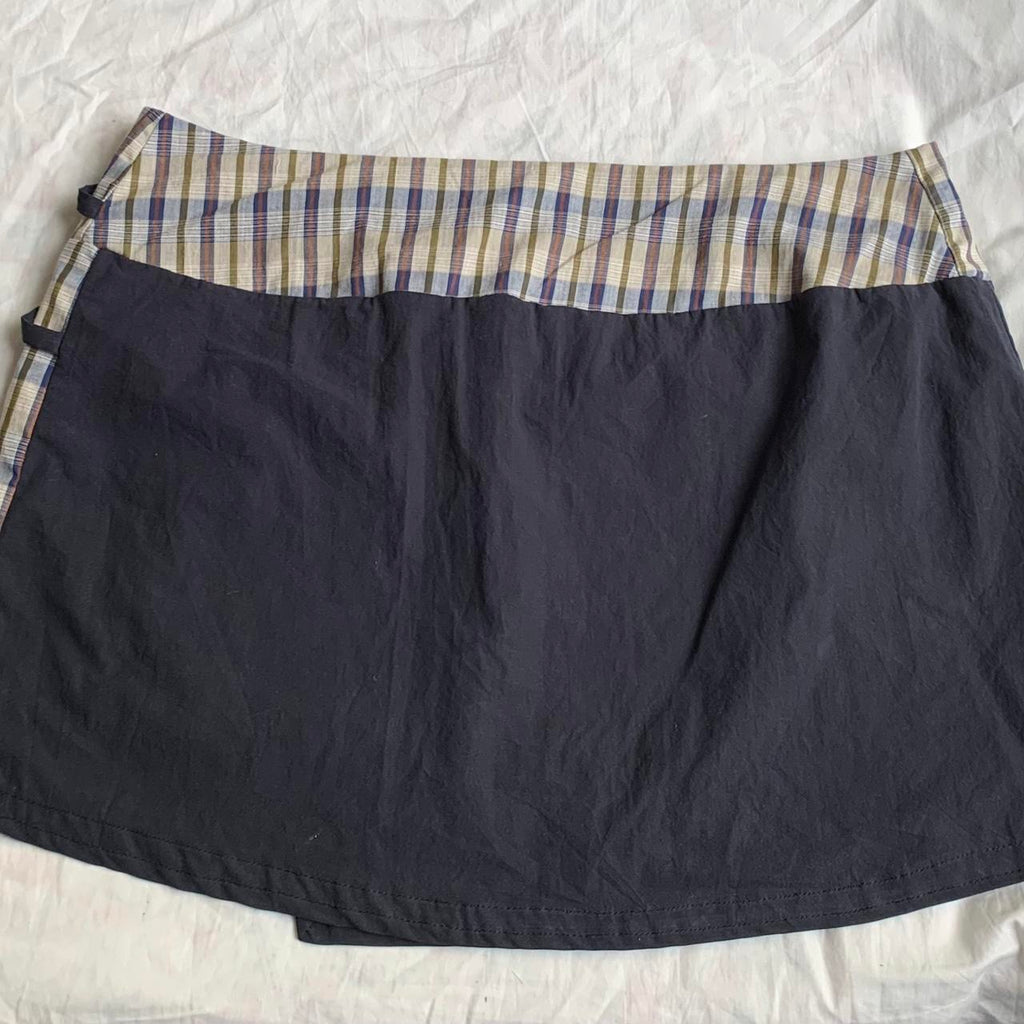 Wrap Mini Skirt