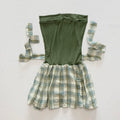 Plaid Mini Dress